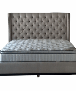 Beige Queen Bed