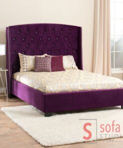 Purple Queen Size Bed